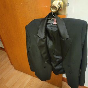 Woman blazer size 12 black dressy